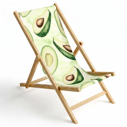Leżak bez podłokietnika Avocado