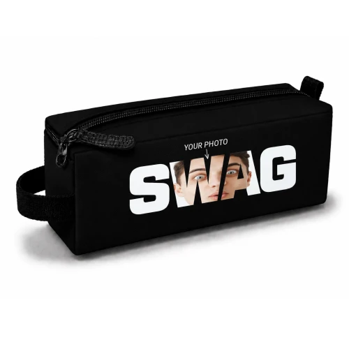 Piórnik Szkolny Tuba z Uchwytem Swag Twoje Zdjęcie