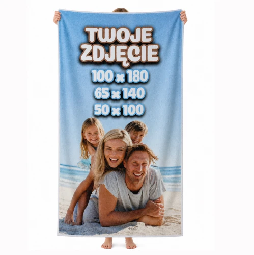 Personalizowany Ręcznik z Nadrukiem – Twój Wzór, Twój Prezent