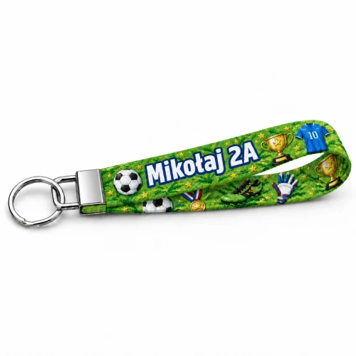 Brelok do kluczy z imieniem | smycz PIŁKA